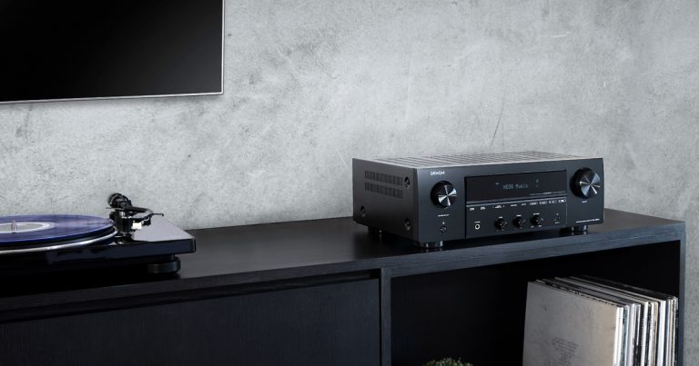 DRA-800H, o receiver estéreo DENON com streaming multi-room Heos
